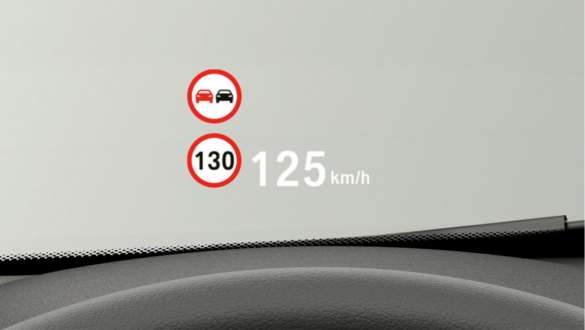 BMW 1. seeria F40, BMW Head-Up Display BMW 1. seeria F40, BMW Head-Up Display