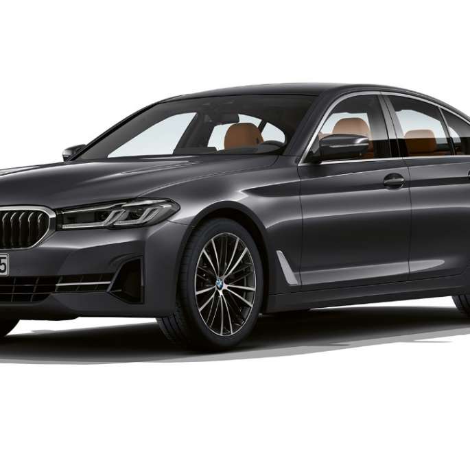 BMW 5. seeria Sedaan G30 baasvarustus BMW 5. seeria Sedaan 540i G30 2020, Sophisto Grey, baasvarustus, kolm neljandikku eestvaade
