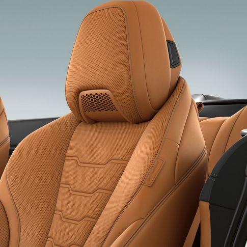 BMW M850i xDrive, multifunktsionaalsed õhukraega istmed, Merino nahk toonis Cognac. BMW M850i xDrive, multifunktsionaalsed õhukraega istmed, Merino nahk toonis Cognac.