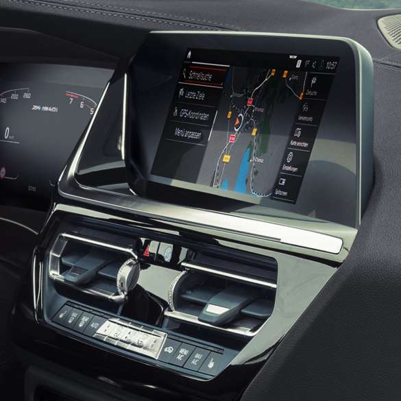 BMW intelligentne isiklik assistent, BMW Z4 M40i G29 BMW Z4 Roadster M40i intelligentne isiklik assistent G29 2019 keskpaneeli ekraan