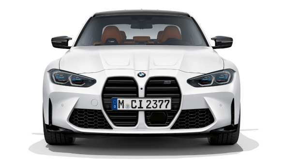 BMW M3 Competition Sedaan G80 2020 Frozen Brilliant White metallik, esiosa disain BMW M3 Competition Sedaan G80 2020 Frozen Brilliant White metallik, esiosa disain, eestvaade