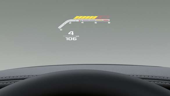 BMW 3. seeria Sedaan M-mudelid G80 ja G20, BMW Head-Up Display BMW 3. seeria Sedaan M-mudelid G80 ja G20, BMW Head-Up Display