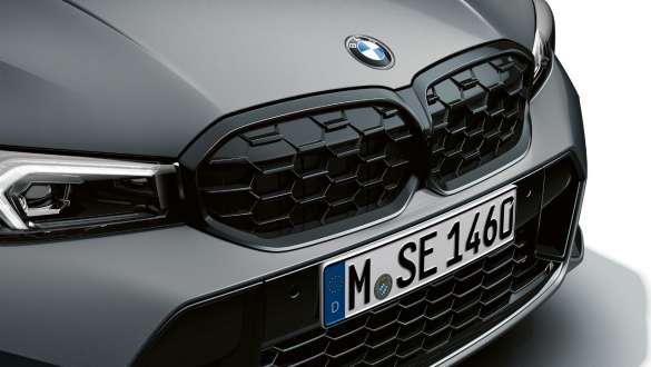 BMW võrkdisainiga neerukujuline iluvõre, M340i xDrive Sedaan G20 BMW M340i xDrive Sedaan G20, BMW Individual Frozen Pure Grey, BMW võrkdisainiga neerukujuline iluvõre