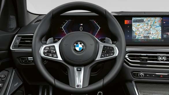 Nahkkattega M-rool BMW M340i xDrive ja M340d xDrive Touring G21, nahkkattega M-rool