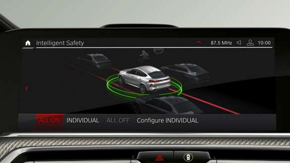BMW X6 M-mudelid juhtimisassistendiga Professional, F96 Juhtimisassistent Professional, BMW X6 M-mudelid, F96 2020, maastur, salong