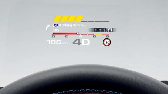 BMW X6 M Competition F96, BMW Head-Up Display BMW X6 M Competition F96 2023, BMW Head-Up Display
