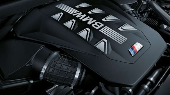 BMW X6 M60i xDrive G06 MP, M TwinPower Turbo V8-mootor BMW X6 M60i xDrive G06 MP, M TwinPower Turbo V8-mootor, lähivõte