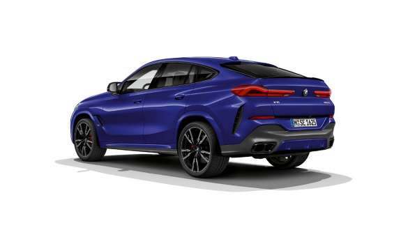BMW X6 M60i xDrive G06 MP, nelja ratast hõlmav aktiivrool BMW X6 M60i xDrive G06 MP, nelja ratast hõlmav aktiivrool, kolm neljandikku tagantvaade