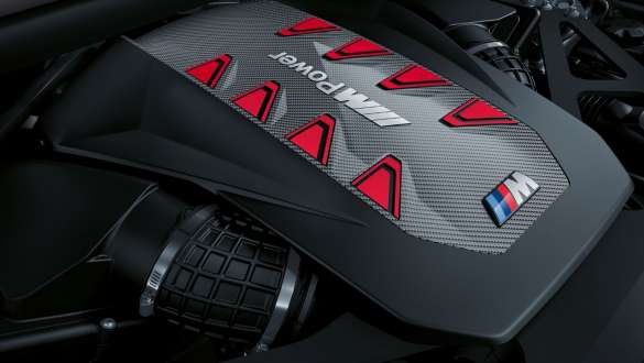 BMW X6 M Competition F96, M TwinPower Turbo V8-bensiinimootor BMW X6 M Competition F96 2023, M TwinPower Turbo V8-bensiinimootor