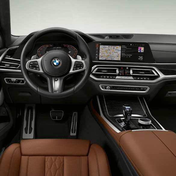 BMW X7 M50i, salong BMW X7 M50i salong, G07, 2019
