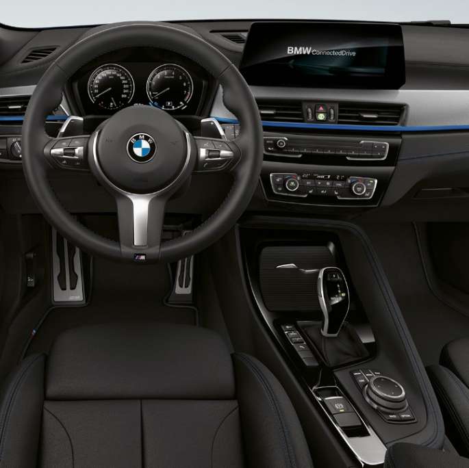 BMW X2 sDrive20i M Sport, nahkpolster BMW X2 sDrive20i M Sport 2018 F39, nahkpolstriga salong