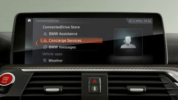 BMW X2 F39, ConnectedDrive’i teenused BMW X2 2018 F39, salong, ConnectedDrive’i teenused