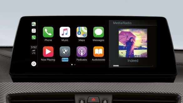 BMW X2 F39, Apple CarPlay® BMW X2 2018 F39 salong, Apple CarPlay®
