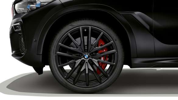 BMW X6 Edition Black Vermilion G06 2021, 22-tollised M-kergmetallveljed 742 M Double-spoke toonis Orbit Grey matt BMW X6 Edition Black Vermilion G06 2021, 22-tollised M-kergmetallveljed 742 M Double-spoke toonis Orbit Grey matt
