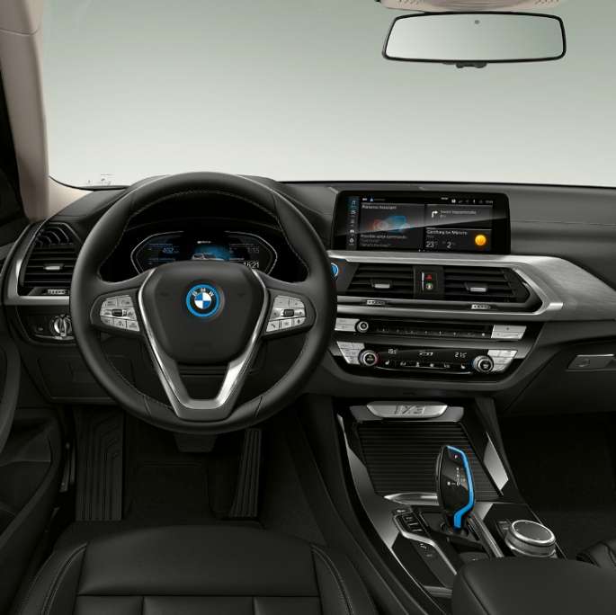 BMW iX3 G08 mudel „Inspiring“ juhikoht BMW iX3 G08 2020 mudel „Inspiring“ salong, juhikoht