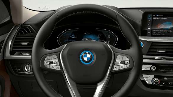 BMW iX3 G08 BMW Live Cockpit Professional BMW iX3 G08 2020 salong, armatuurlaud, BMW Live Cockpit Professional