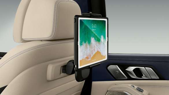 Universaalhoidik tahvelarvutitele koos BMW turvaümbrisega süsteemile Travel & Comfort, BMW X7 G07 2019 Universaalhoidik tahvelarvutitele koos BMW turvaümbrisega süsteemile Travel & Comfort, BMW X7 G07 2019