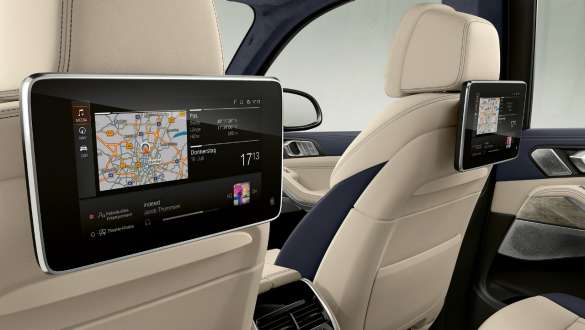 Tagaistme meelelahutussüsteem Professional, BMW X7 G07 Tagaistme meelelahutussüsteem Professional, BMW X7 G07, lähivõte