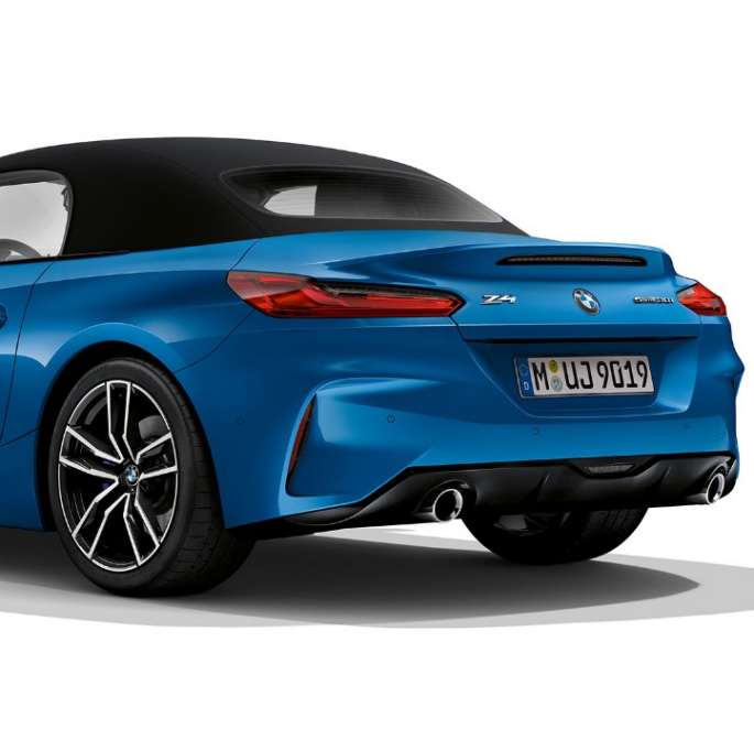 BMW Z4 Roadster M-sportmudel BMW Z4 Roadster M-sportmudel, kolm neljandikku tagantvaade