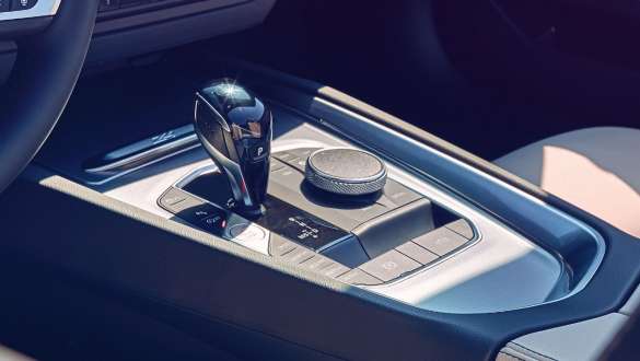 BMW Z4 Roadsteri Steptronic Sport käigukast Steptronic Sport käigukast: keskkonsooli lähivaade