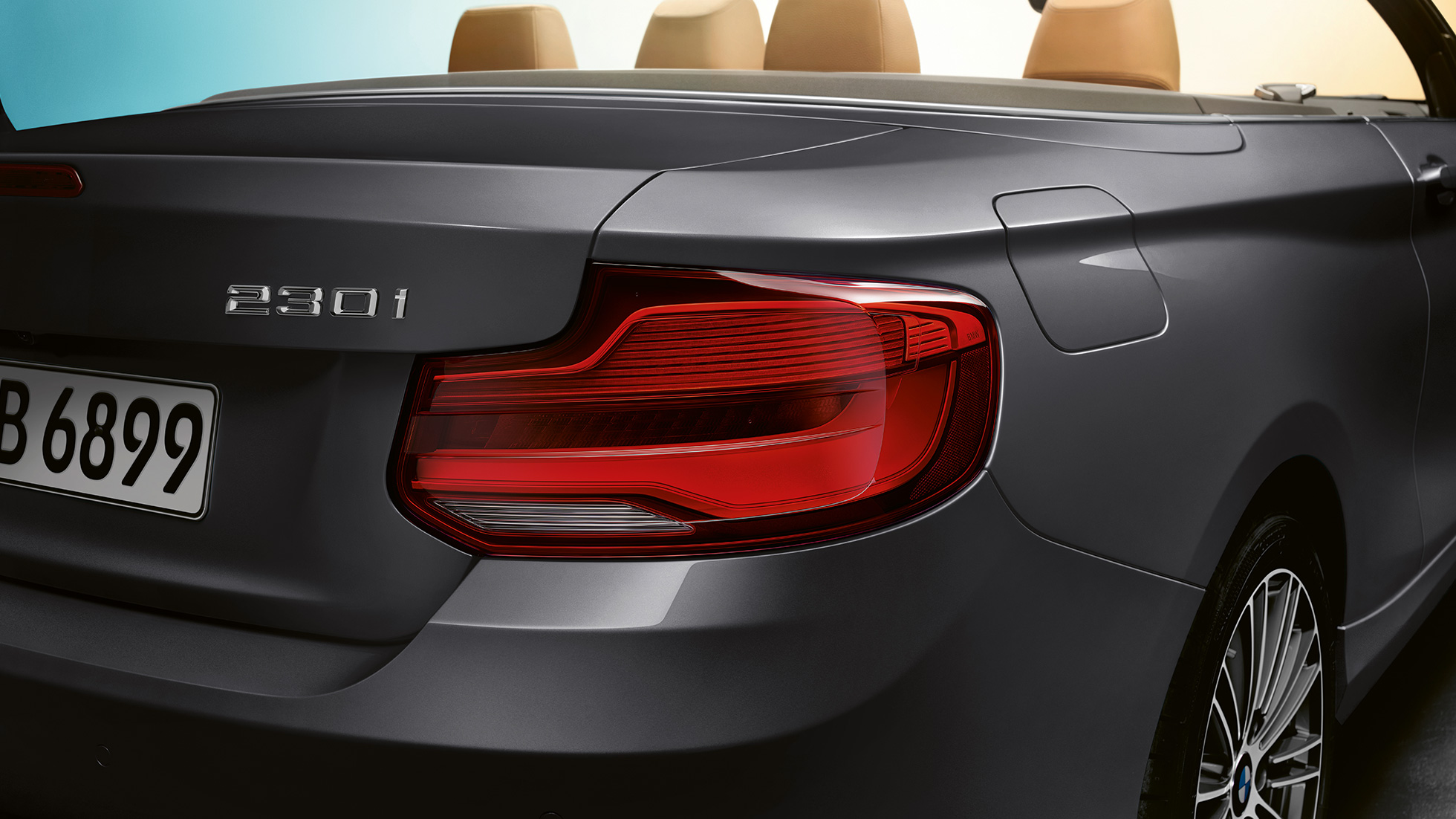 BMW 2. seeria Cabrio, mudeli nimi tagaosas BMW 2. seeria Cabrio, mudeli nimi tagaosas