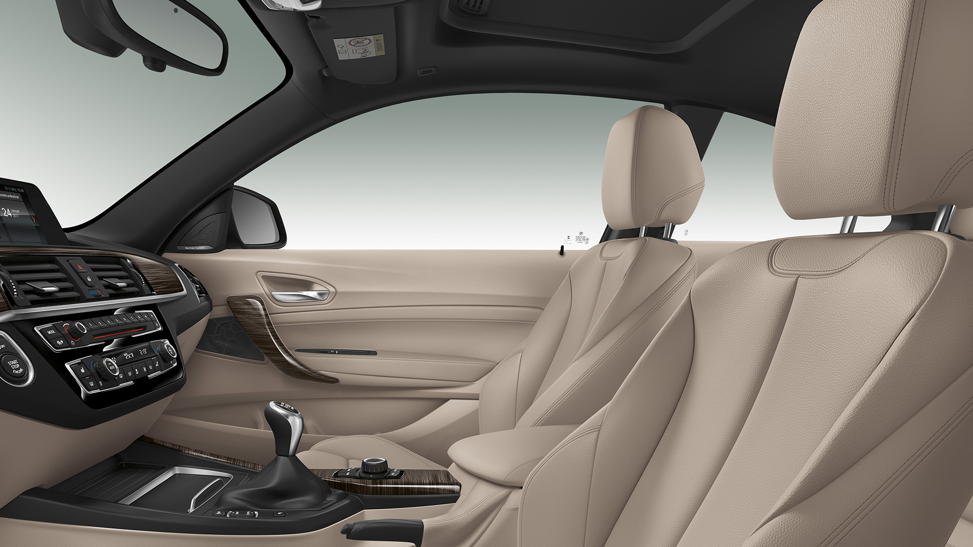 BMW 2. seeria Coupé, mudeli Luxury Line salong BMW 2. seeria Coupé, mudeli Luxury Line salong