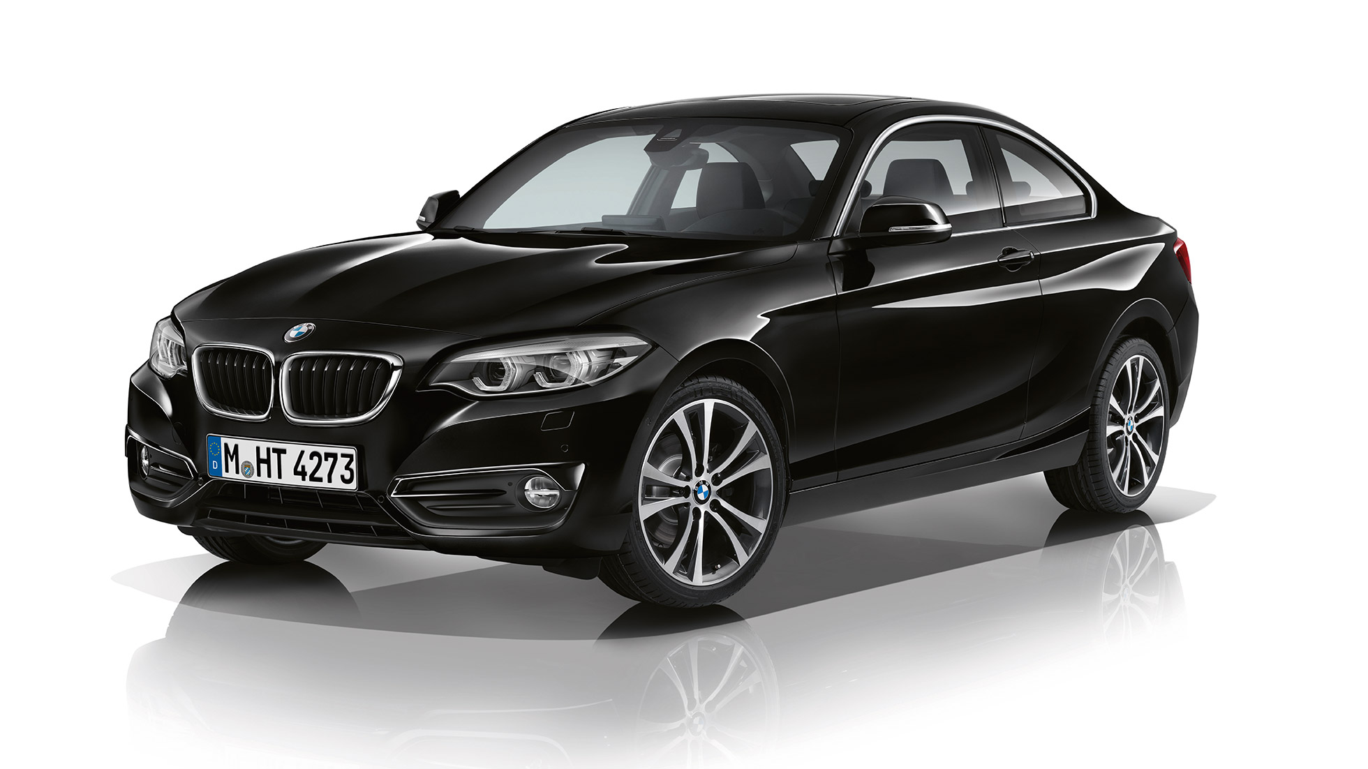 BMW 2. seeria Coupé, mudeli Sport Line kolm neljandikku eestvaade BMW 2. seeria Coupé, mudeli Sport Line kolm neljandikku eestvaade