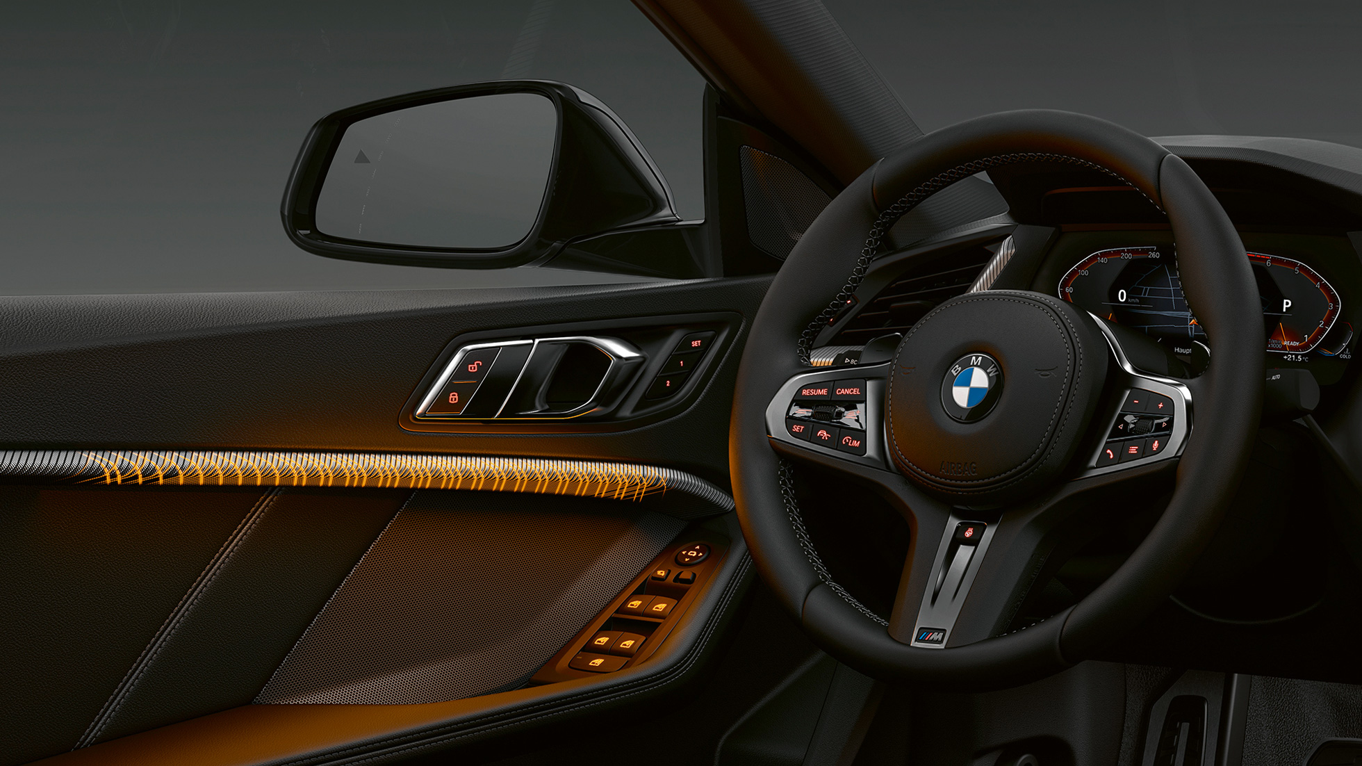 Valgustatud salongi dekoratiivliistud, BMW 2. seeria Gran Coupé Valgustatud salongi dekoratiivliistud, BMW 2. seeria Gran Coupé F44 salong