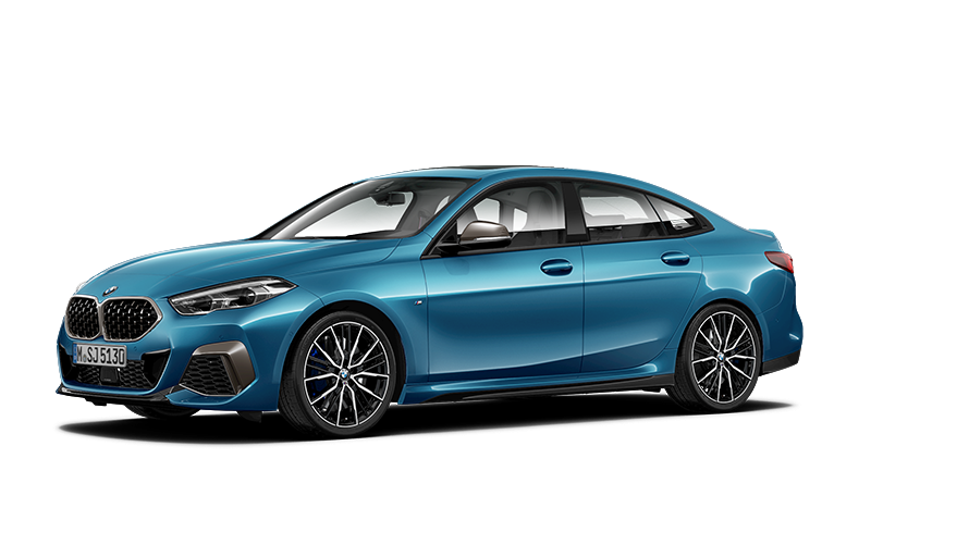BMW 2. seeria, BMW 2. seeria Gran Coupé F44, kolm neljandikku külgvaade BMW 2. seeria, BMW 2. seeria Gran Coupé F44, kolm neljandikku külgvaade