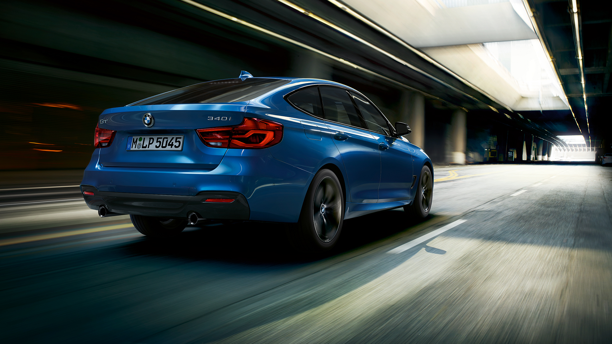 BMW 3. seeria Gran Turismo, kolm neljandikku tagantvaade BMW 3. seeria Gran Turismo, kolm neljandikku tagantvaade