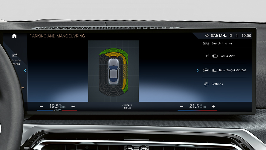 Tagurdamisassistent BMW 3. seeria Sedaan LCI G20, tagurdamisassistent