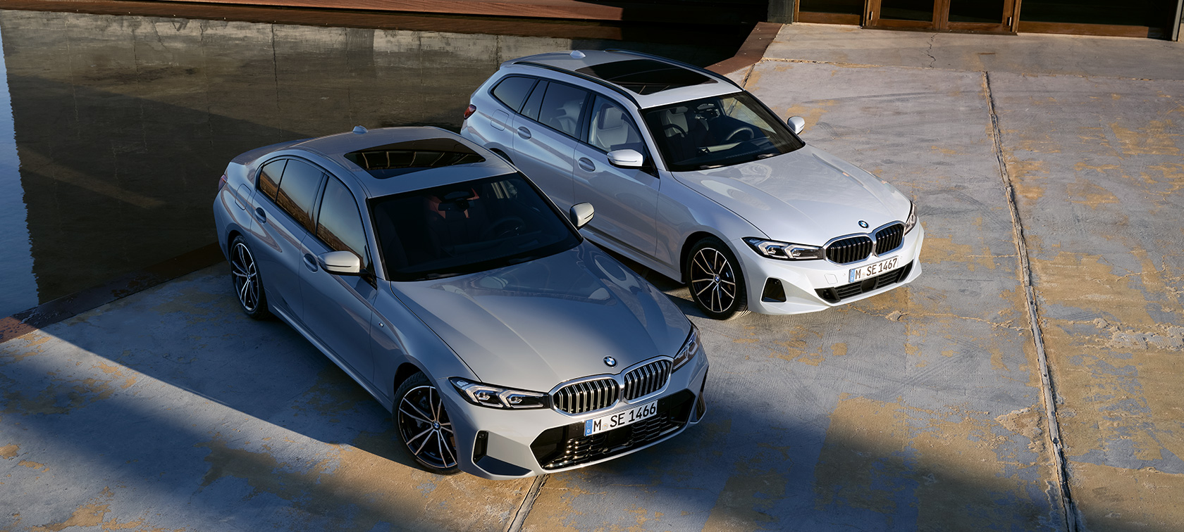 BMW 3. seeria Sedan G20, eestvaade mägedes BMW 3. seeria mudelid, BMW 3. seeria Sedan G20, eestvaade mägedes