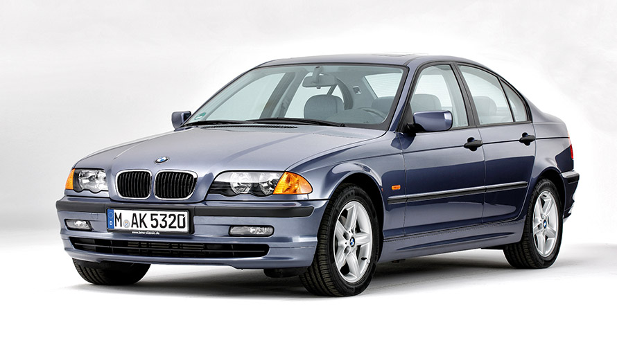 BMW 3. seeria Sedan E46, neljas põlvkond, kolm neljandikku eestvaade BMW 3. seeria mudelid, BMW 3. seeria Sedan E46, neljas põlvkond, kolm neljandikku eestvaade
