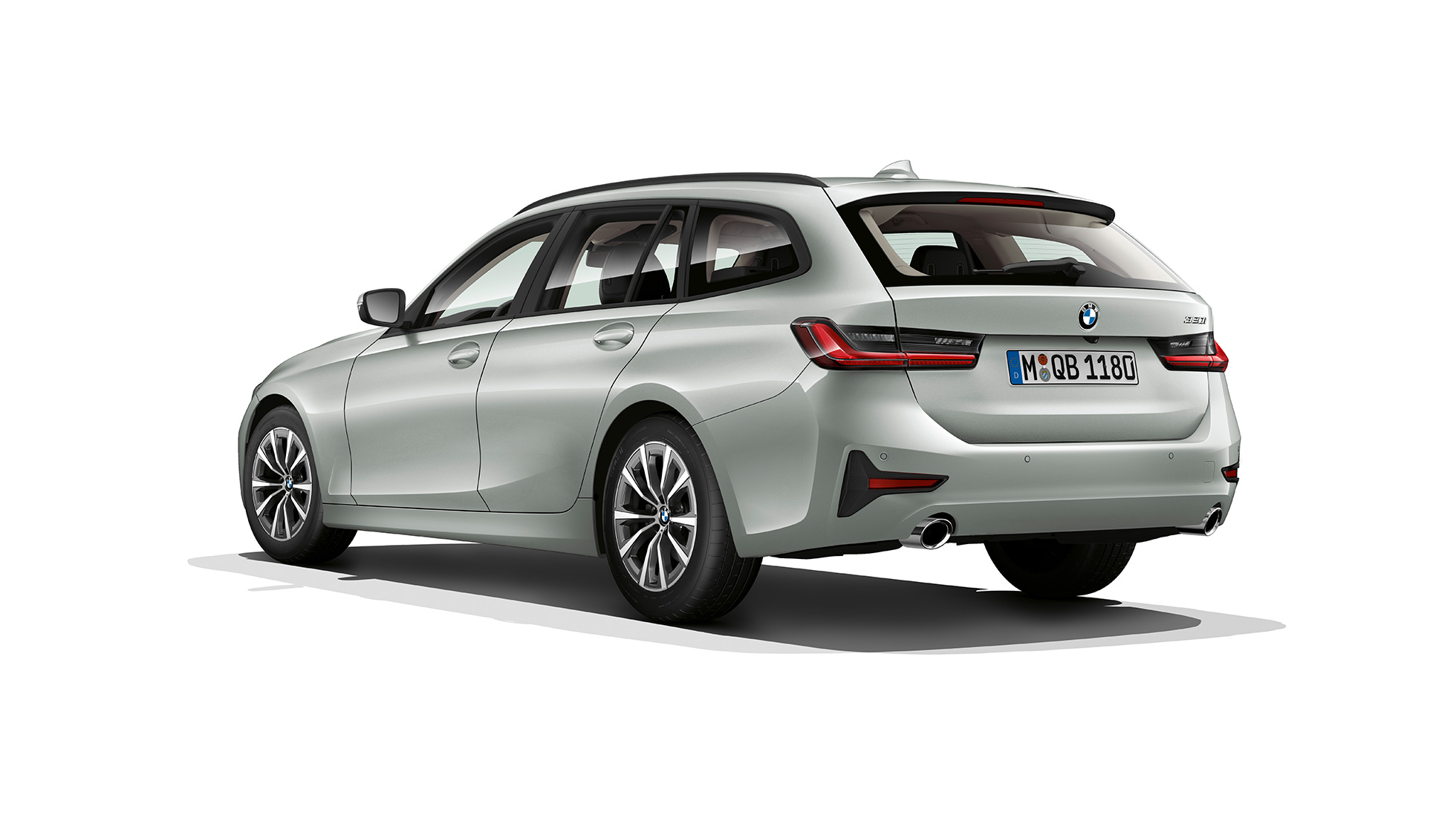 Mudel Advantage, kolm neljandikku tagantvaade BMW 3.seeria Touring, mudeli Advantage kolm neljandikku tagantvaade