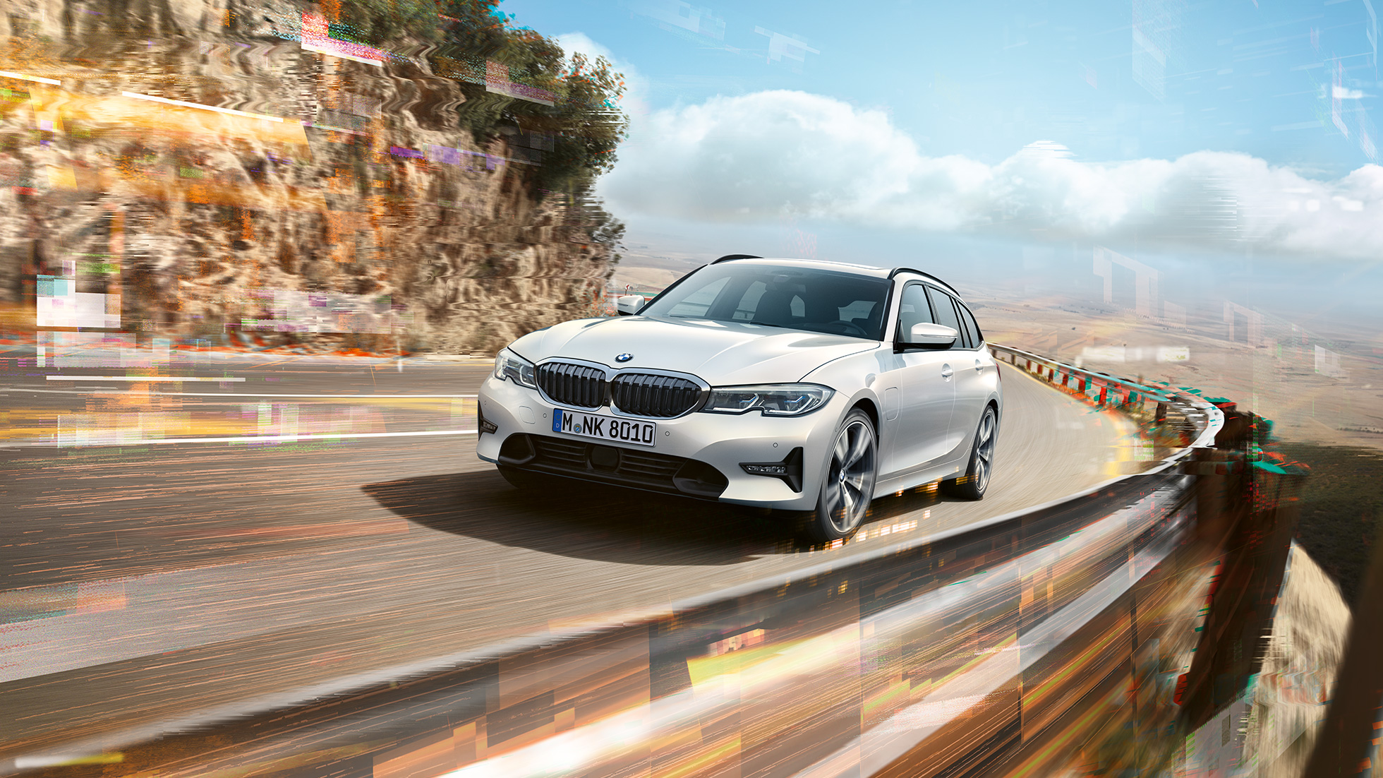 BMW 3er Touring, BMW 330e, pisitkhübriid BMW 3er Touring, BMW 330e, pisitkhübriid sillal