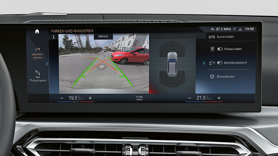 Tagurdamisassistent BMW 3. seeria Touring LCI G21, tagurdamisassistent