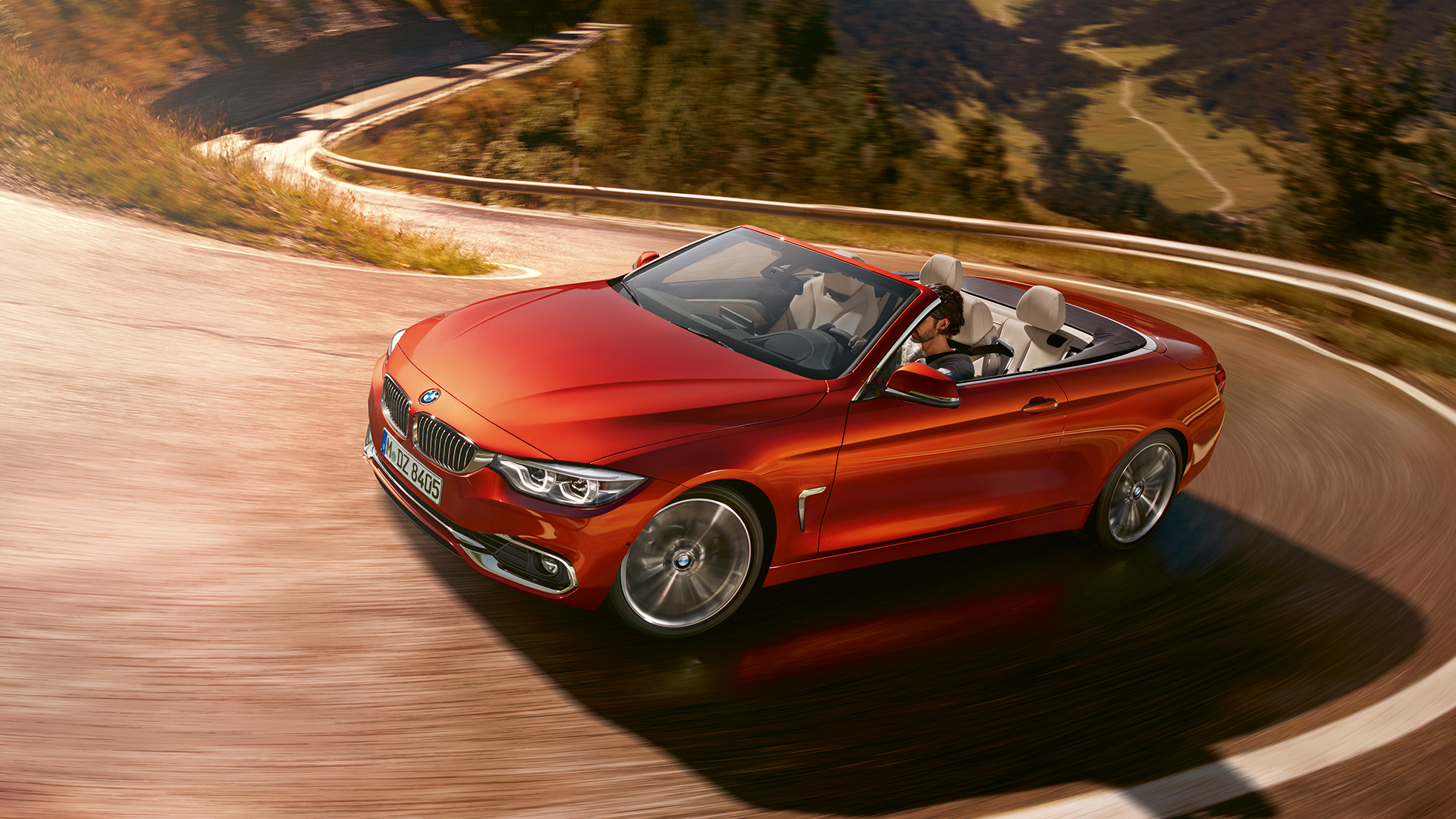 BMW 4. seeria Cabrio sõidudünaamika BMW 4. seeria Cabrio sõidudünaamika