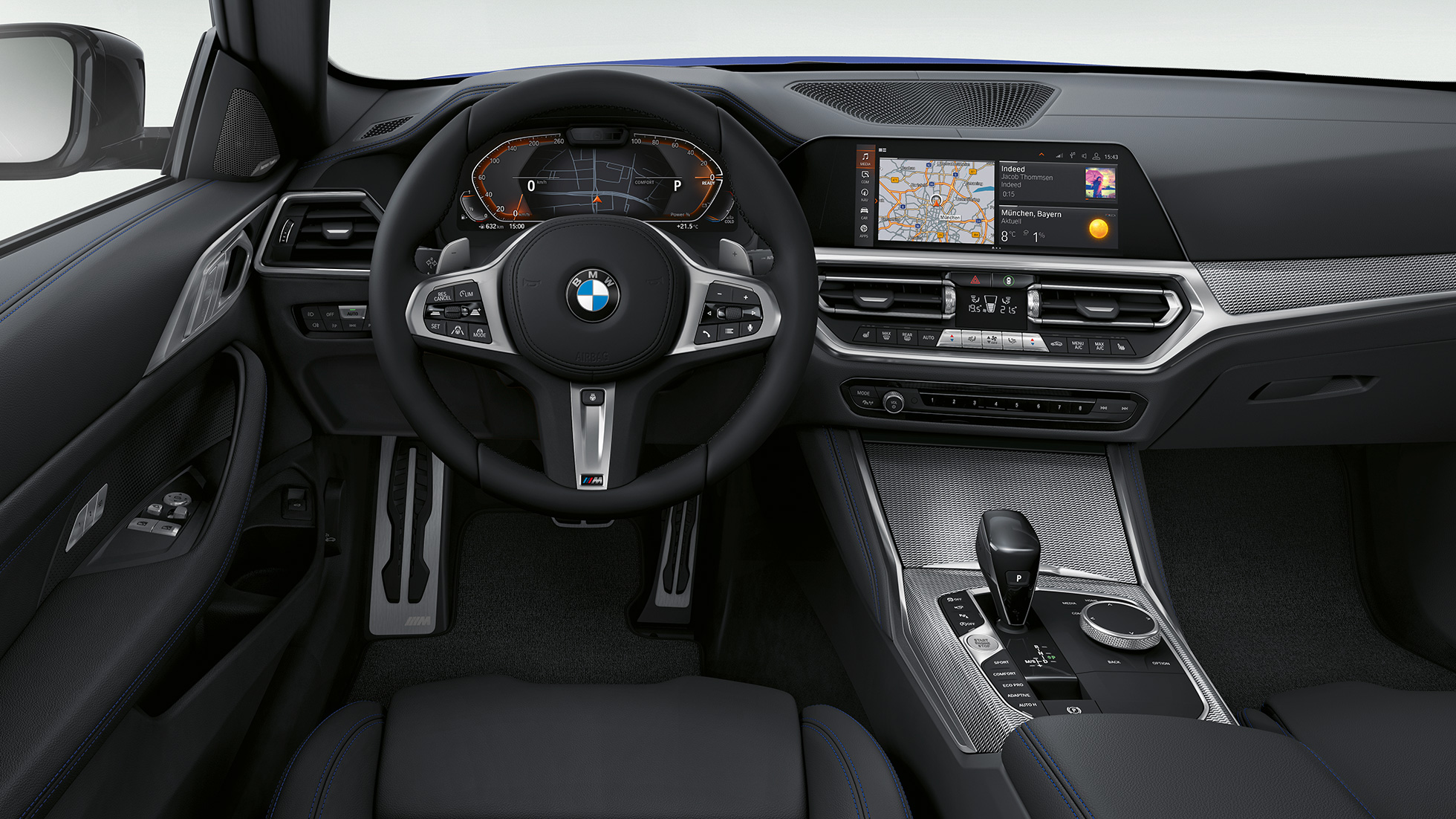 BMW 4. seeria Coupé, M-sportpakett G22 2020 istmekatted BMW 4. seeria Coupé M-sportpakett G22 2020 salong, eksklusiivne nahkpolster