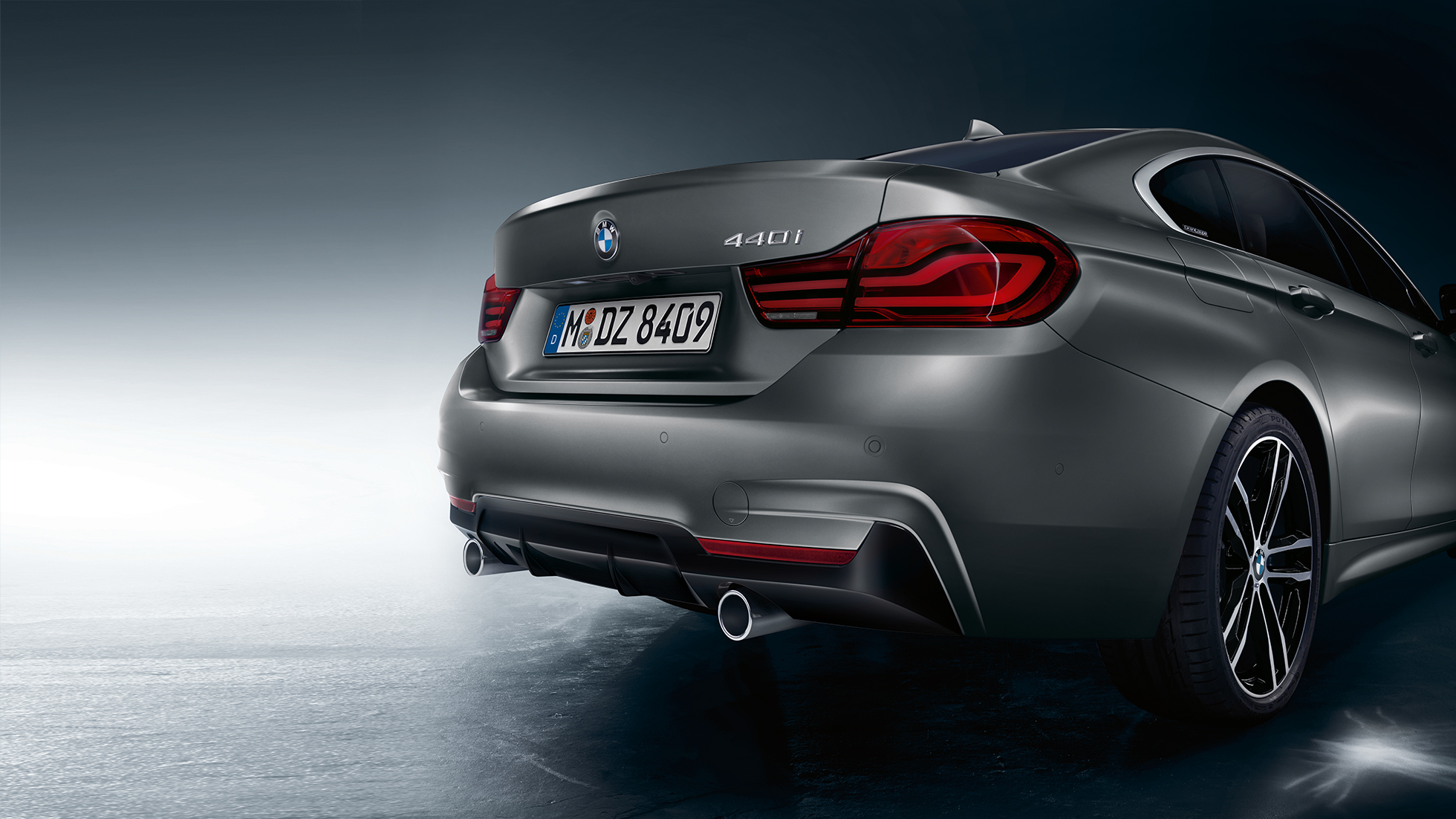 BMW 4. seeria Gran Coupé, mudeli nimi tagaosas BMW 4. seeria Gran Coupé, mudeli nimi tagaosas