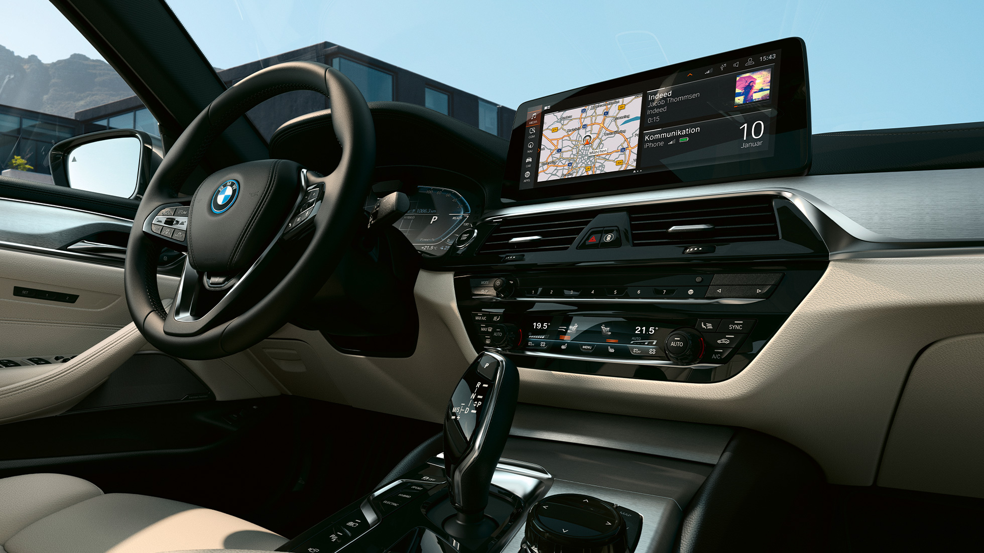 BMW 5. seeria Touring G31 juhikoht BMW 5. seeria Touring G31 Facelift 2020, Sophisto Grey, salong, juhikoht