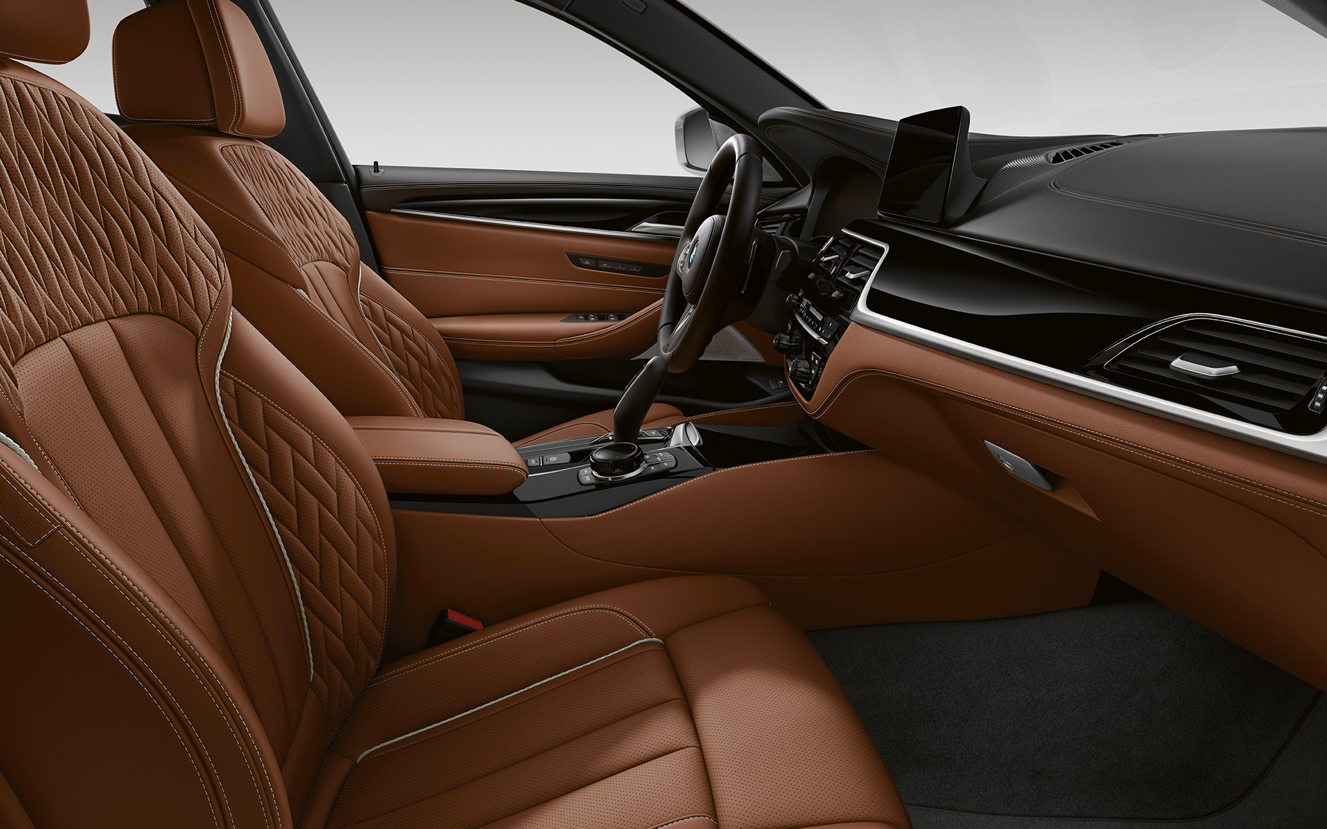 BMW 5. seeria Touring G31 LCI, salong BMW Individuali täisnahkpolstriga Merino Tartufo BMW 5. seeria Touring G31 Facelift 2020, salong BMW Individuali täisnahkpolstriga Merino Tartufo