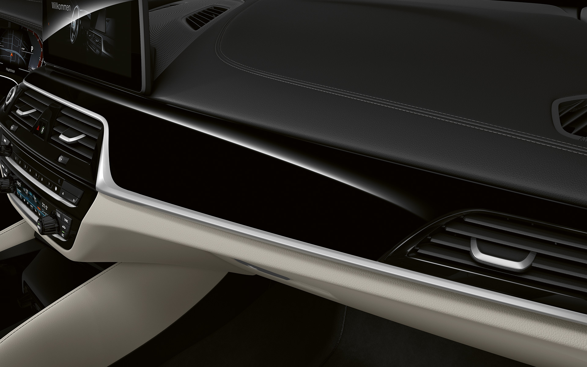 BMW 6. seeria Gran Turismo 2020 G32, BMW Individuali dekoratiivliistud Piano Finish Black BMW 6. seeria Gran Turismo 2020 G32, BMW Individuali dekoratiivliistud Piano Finish Black