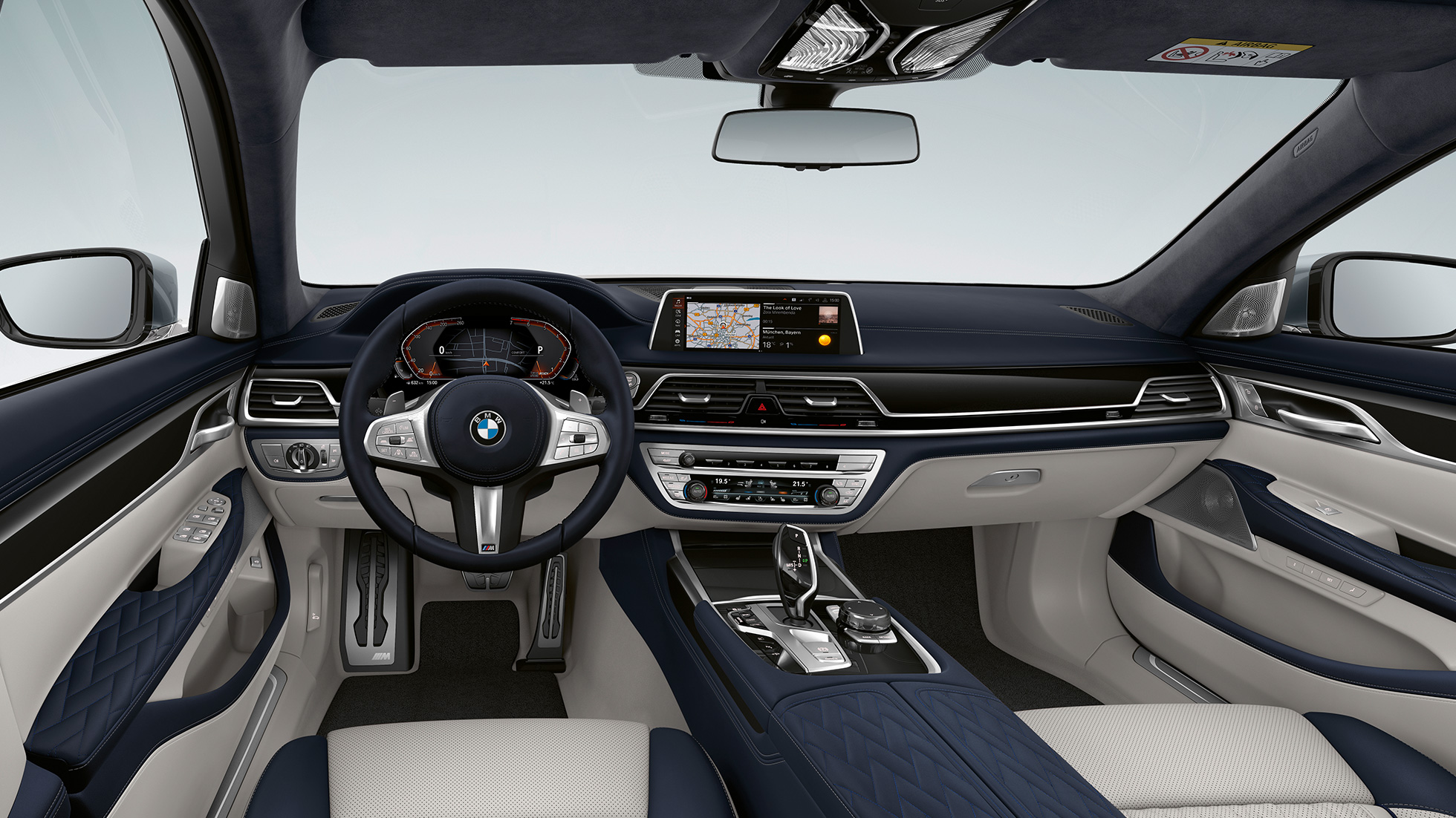 BMW 7. seeria sedaan, M-sportpakett, salong BMW 7. seeria sedaan M-sportpakett, salong