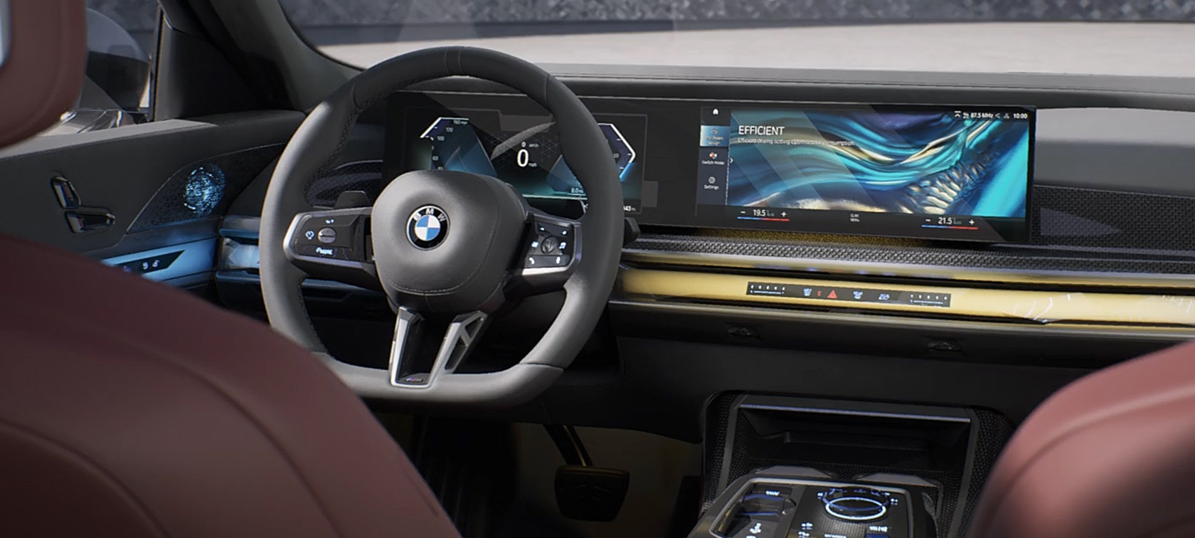 BMW 7. seeria Sedaan G70 ICE 740i M-sportpakett, salongi disain BMW 7. seeria Sedaan G70 ICE 740i M-sportpakett, salongi disain