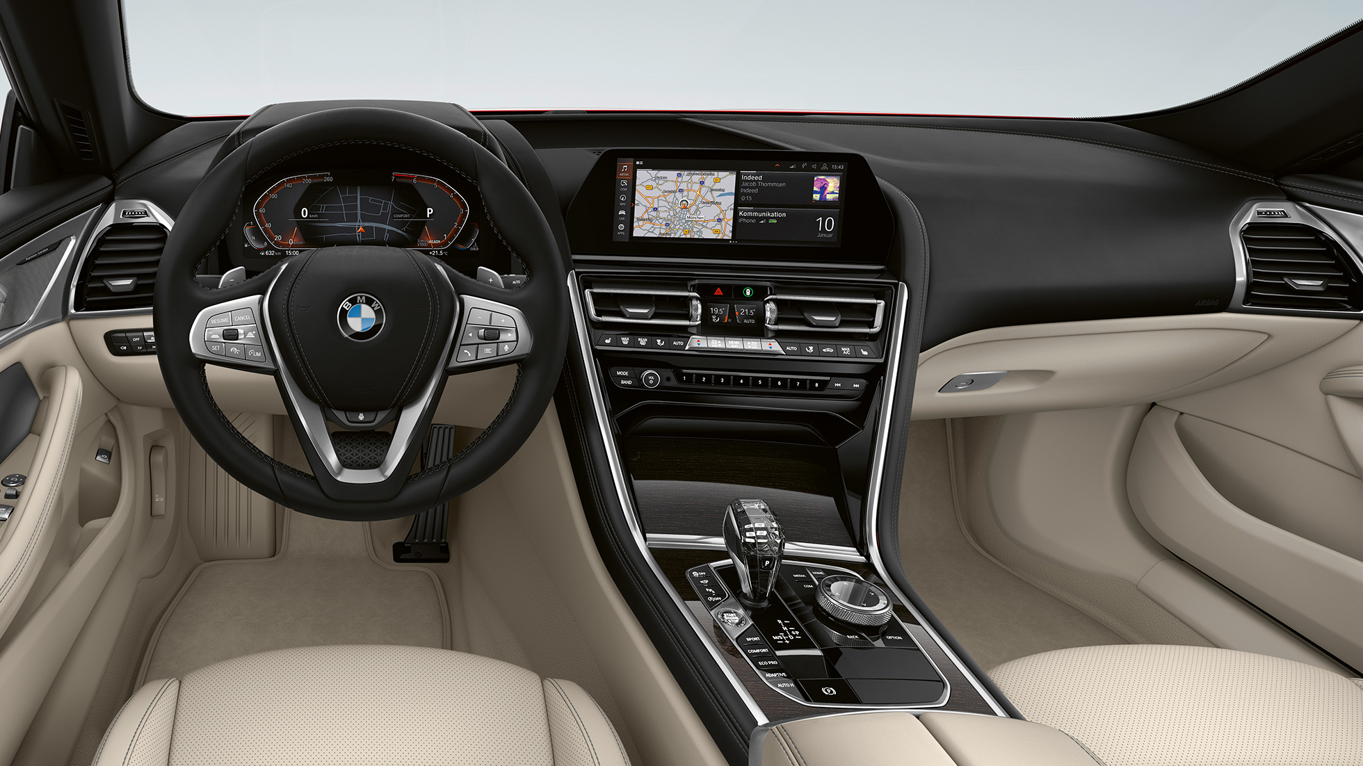 Põhimudeli juhikoht BMW 8. seeria Gran Coupé, põhimudeli juhikoht