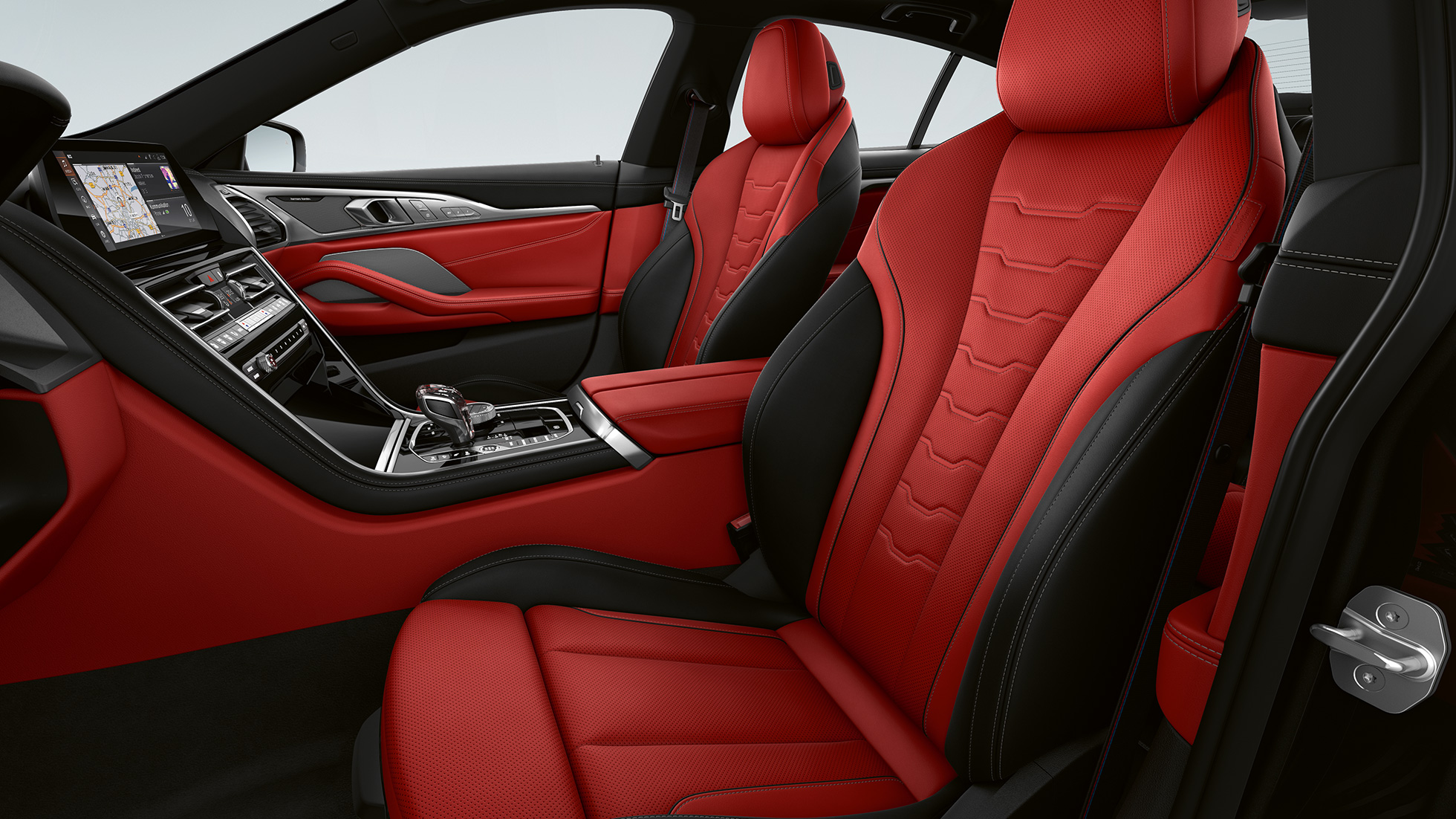 M-sportpaketi salongi varustus BMW 8. seeria Gran Coupé, M-sportpaketi salongi varustus