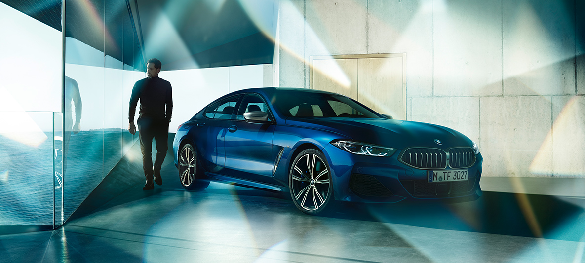 BMW Individuali kolm neljandikku eestvaade BMW 8. seeria Gran Coupé, BMW Individuali kolm neljandikku eestvaade