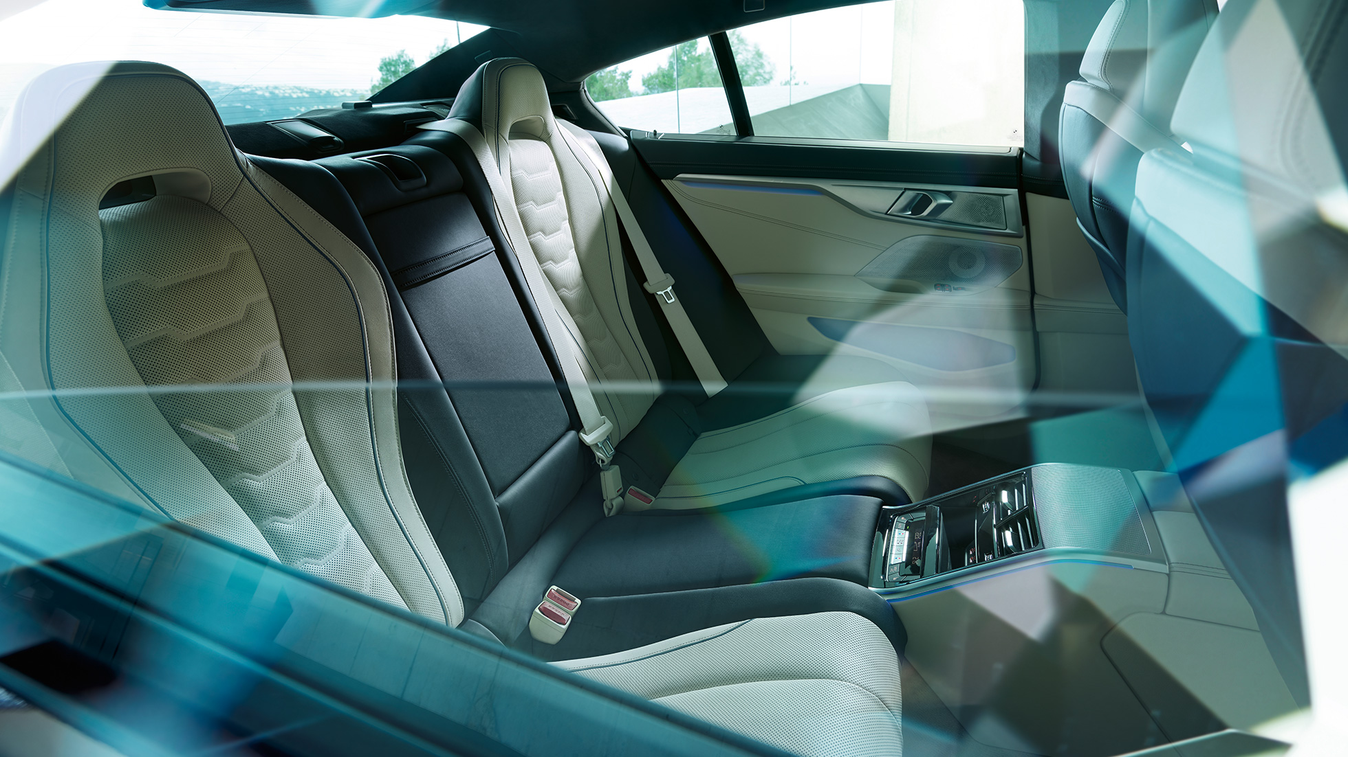 Salongidisain tagaosas BMW 8. seeria Gran Coupé, salongidisain tagaosas