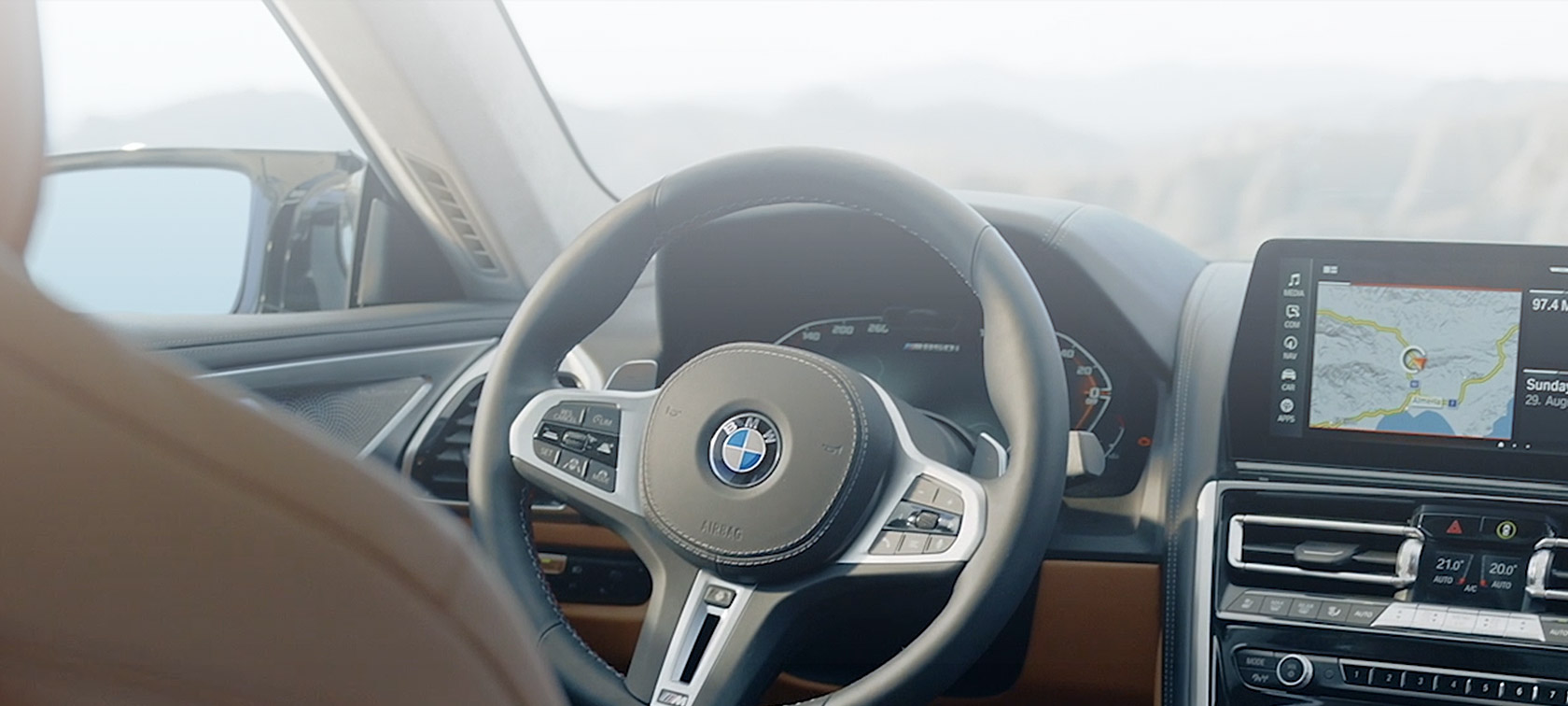 BMW 8. seeria Gran Coupé G16 LCI Facelift 2022 salongi disaini video BMW 8. seeria Gran Coupé G16 LCI Facelift 2022 salongi disaini video