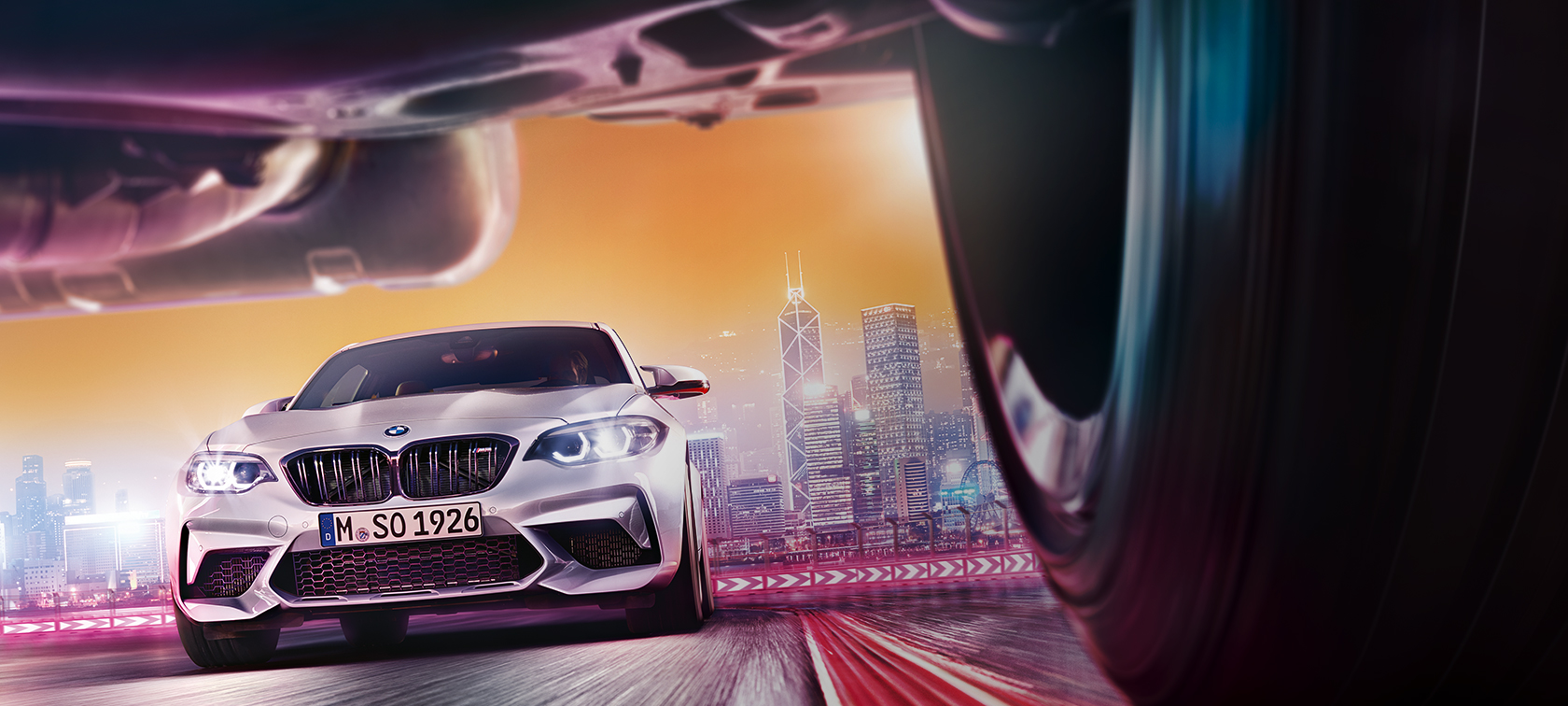 BMW M2 Competition F87 BMW M2 Competition F87 2018 Hockenheim Silver metallik, eestvaade